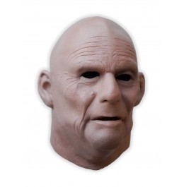 Maske realistisches Gesicht 'Mann mit Veilchen'
