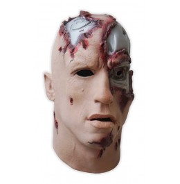 Maske aus Schaumlatex 'Cyborg'