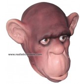 Schaumlatex Schimpanse Tiermaske Affen Maske