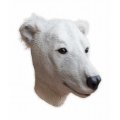 Eisbär Latex Maske
