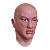 Realistische Maske 'Mann mit blauen Augen'