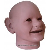 Latex Maske 'Scary Babyface'