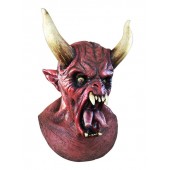 Maske Teufel mit gespaltener Zunge