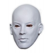 Maske Weiß aus Latex