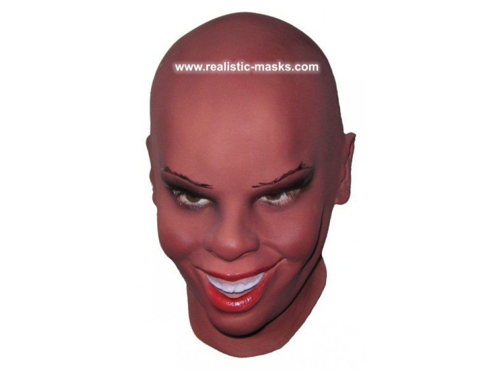 'Black Beauty' Latex Mask