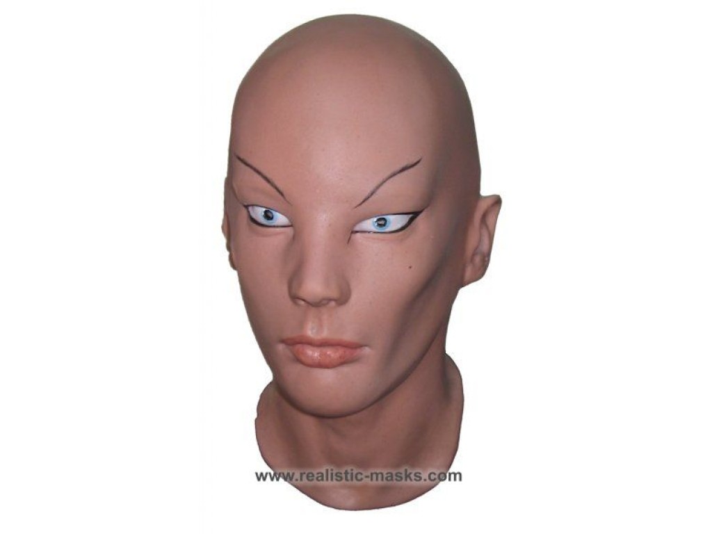 Futuristic Girl Latex Mask Female Latex Masks Realistic Masks