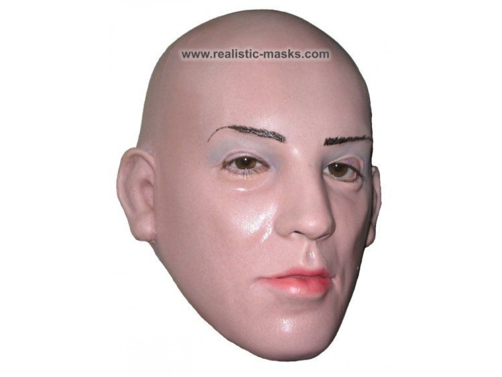 Female Latex Face Mask 93