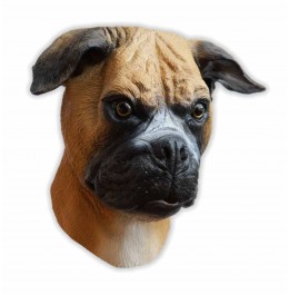 Boxer Dog Latex Mask