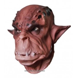 Brown Orc Face Mask