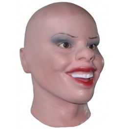 Female Latex Mask 'Smiling Bella'