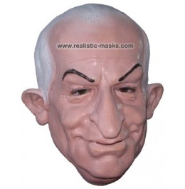 Latex Mask 'French Comedian'