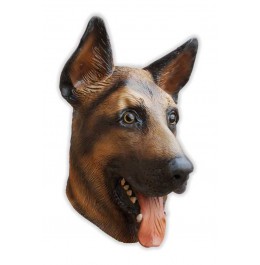 German Shepherd Dog Latex Mask