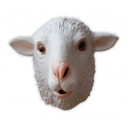 Sheep Latex Mask