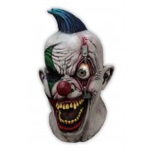 Horror Clown Latex Mask 'Crazy Eye'