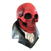 Red Skull Halloween Mask