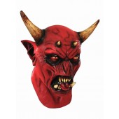 Maska potwór z rogami