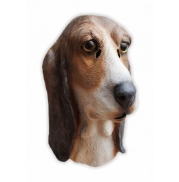 Mascara Latex Cachorro Basset Hound