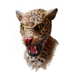 Máscara de Látex Leopardo