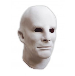Mascara de Latex Rosto Branco