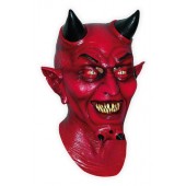 Vermelho Diabo Máscara de Horror