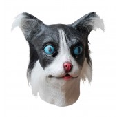 Máscara do gato com cabelo