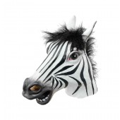 Máscara de zebra látex