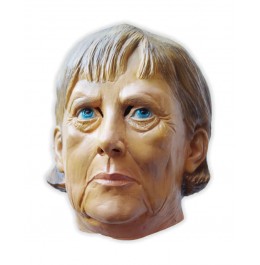 Mascara Angela Merkel de Latex