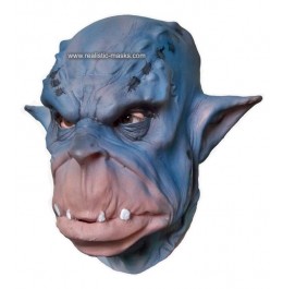 Kostuum Masker 'Blauwe Ogre'