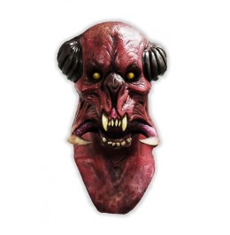 Rode Buitenaardse Masker met Hoektanden