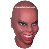 Latex Masker Vrouw 'Zwarte Schoonheid'