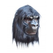 Gorilla masker met haar