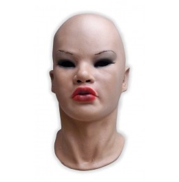 Volto di Donna Maschera Realistica in Lattice Crossdresser 'Hanna'