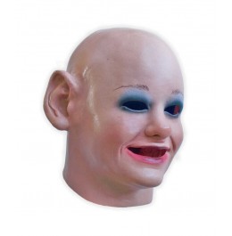 Maschera in lattice testa con grandi orecchie realistica