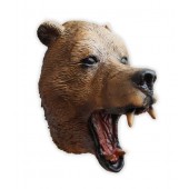 Maschera Orso Grizzly in Lattice