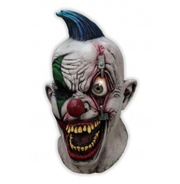 Masque de Clown Halloween Oeil Fou