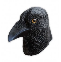 Masque Corbeau Oiseau en Latex 