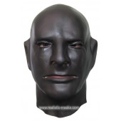 Masque de Caoutchouc de Couleur Noire