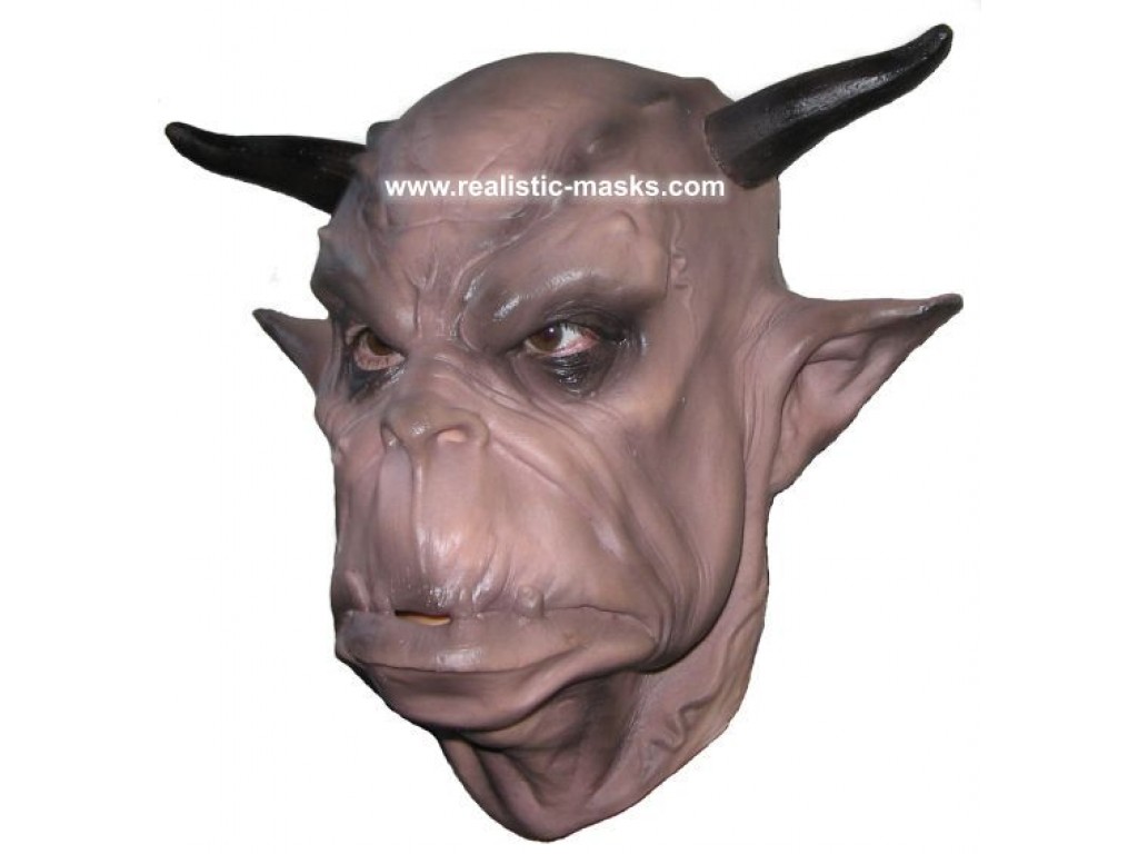 Orten Mask Kostuum Masker 'Orc'